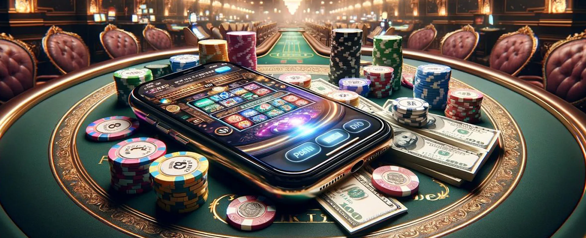 Player celebrating a win at an online slot machine, illustrating RTP concepts at gamezone